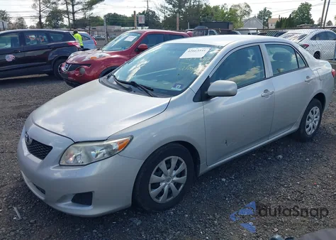 2010 Toyota Corolla Le из США, поврежденный, VIN 1NXBU4EE7AZ286623